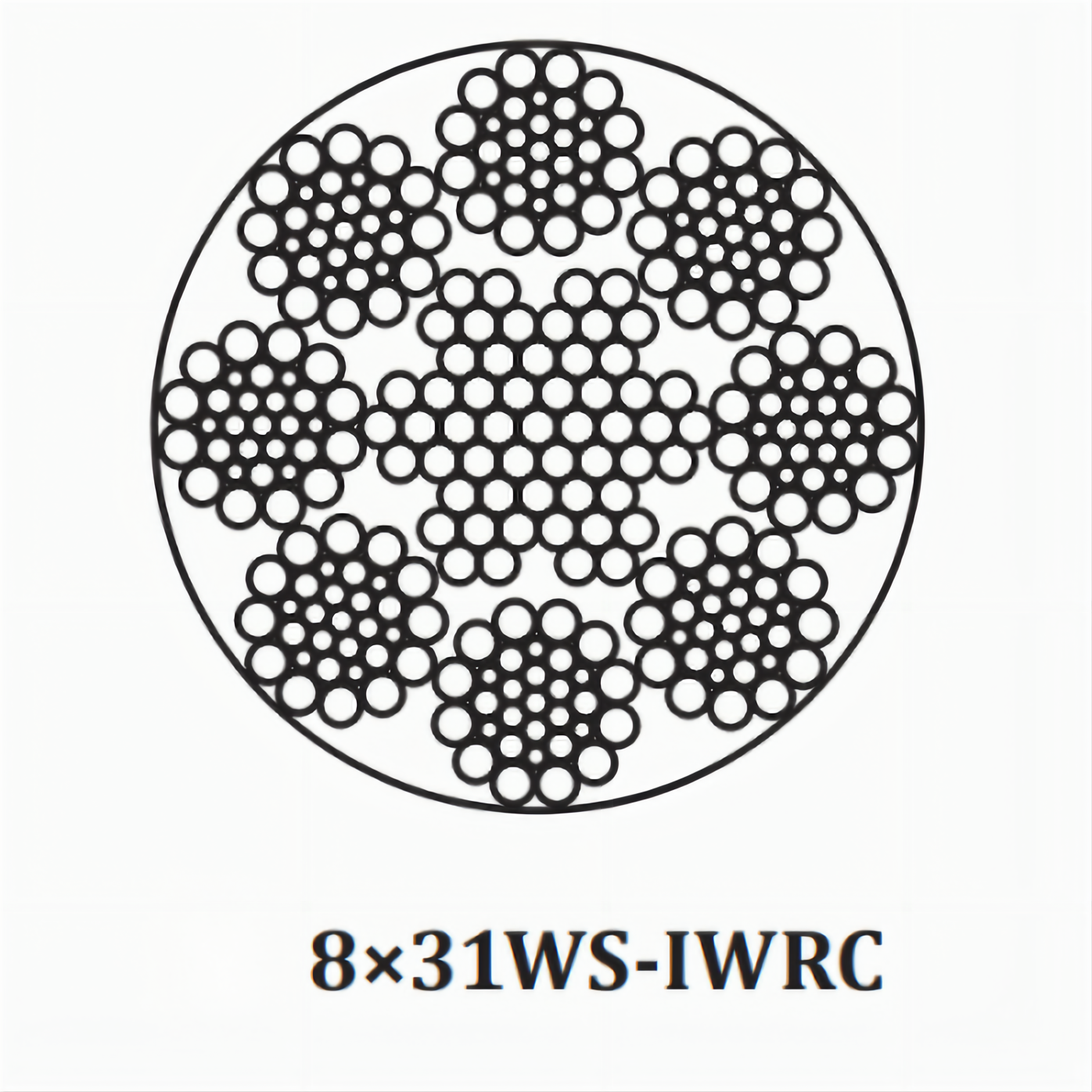 WS parallel stainless wire rope