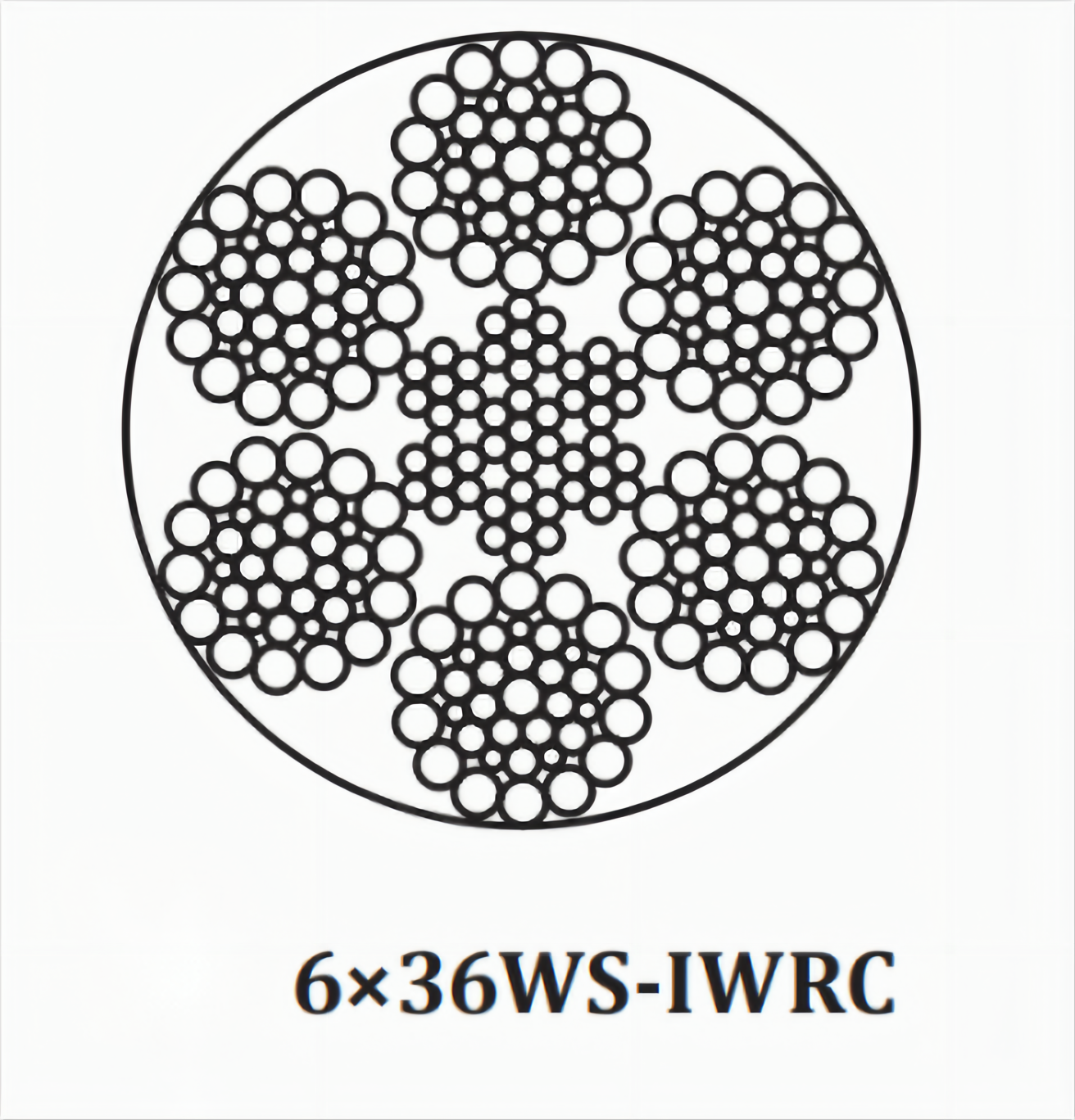 WS parallel stainless wire rope